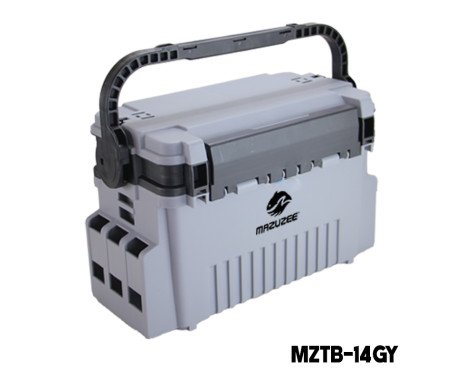 AQUA MARINE - Fishing Tackle Box - Multiple Colors Available (Medium Size)